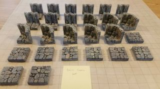 Dwarven Forge Basic Cavern Set 1 - Kickstarter Painted