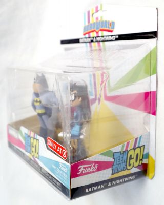 Funko Hero World Vinyl Teen Titans Go Batman & Nightwing Target Exclusive 2017 3