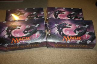 Iconic Masters Booster Box - Mtg Magic The Gathering - Factory