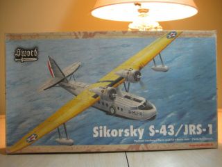 Sword 1/72 Sikorsky S - 43/jrs - 1 W/resin Parts 72019