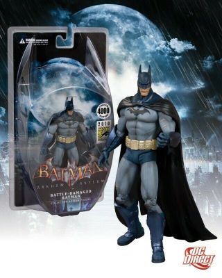 2010 Sdcc Exclusive Batman Arkham Asylum Battle Figure Dc Direct