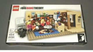 Lego Set 21302: The Big Bang Theory - Retired - 7 Minifigs
