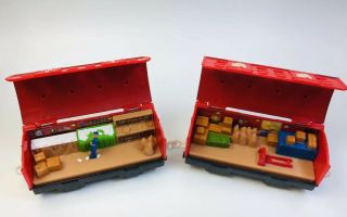 Trackmaster Thomas & Friends See Inside Mail Cars For Motorized Trains Railway