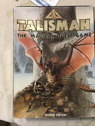 Talisman The Magical Quest Game 2nd Edition With Adventure