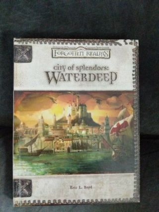 Dungeons & Dragons Forgotten Realms City Of Splendors : Waterdeep Handbook