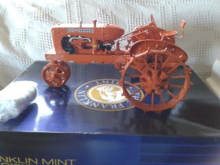 Franklin 1:12 Scale Allis Chalmers WC Steel Wheel Tractor Die Cast B11E100 3