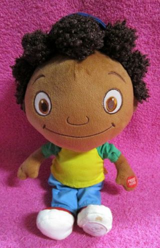 Disney Store Little Einsteins Quincy Talking Plush Doll 14 "