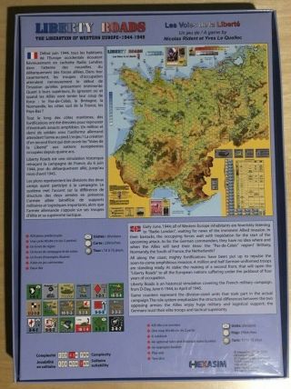 Liberty Roads - The Liberation of Western Europe 1944 - 1945 Hexasim Game 2