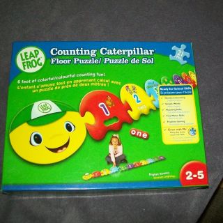 Leap Frog Counting Caterpillar 6 Foot Floor Puzzle 1