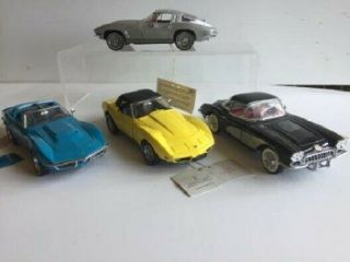 Set Of 4 Franklin Corvettes
