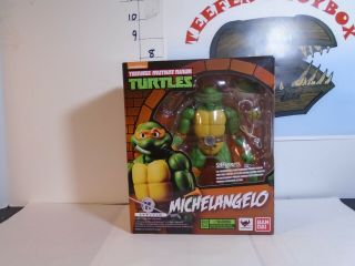S.  H.  Figuarts TMNT Teenage Mutant Ninja Turtles MICHELANGELO,  Displayed Only 3