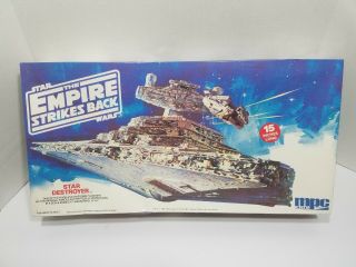 Star Wars Mpc/ertl The Empire Strikes Back Star Destroyer Model Kit