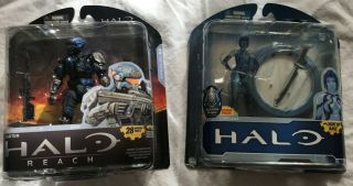 Halo Reach Carter Cortana Arbiter Action Figure Mcfarlane Toys Master 1 2 3 4 5