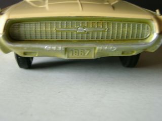 Philco transistor radio Dealer ' s promo model car 1967 Ford Thunderbird 5