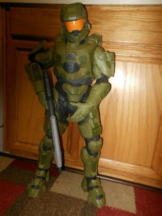 Jakks Pacific Halo Master Chief 31 " Inch Giant Size Action Figure Statue 2015