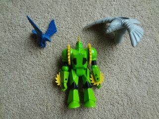 1986 Kenner Silver Hawks Buzz - Saw,  Stronghold & Bird // // Nm,