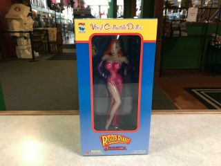 2007 Medicom Toy Vcd Jessica Vinyl Collectible Doll Roger Rabbit Disney Nib