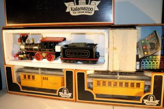Kalamazoo Toy Train 4 - 4 - 0 D&rgw 11 Train Set & Running