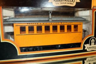 Kalamazoo Toy Train 4 - 4 - 0 D&RGW 11 Train Set & RUNNING 7