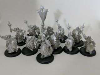Privateer Press Warmachine Precursor Knights W/ Officer And Standard