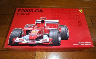 1/20 Ferrari F2003 - Ga Japan Gp Schumacher By Fujimi 090801 Discontinued