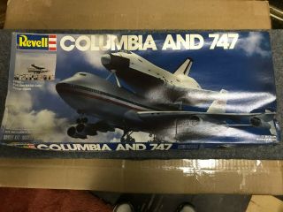 Revell Space Shuttle Columbia & 747 1:144 Scale Model Kit