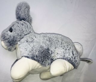 Kellytoy Grey Easter Bunny Rabbit Plush 12 " X8” Very Soft