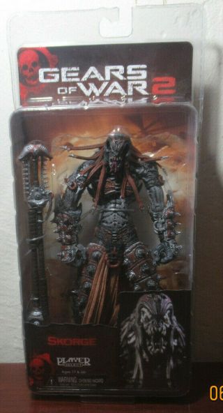 Gears Of War 2 Skorge Epic Games Player Select Action Figure Neca