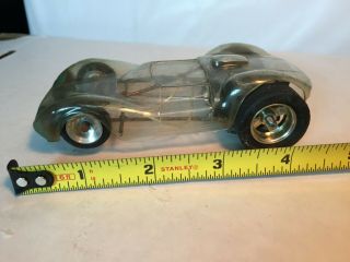 1/24 Slot Car Chassis With Pittman Dc - 706 Motor & Clear Body - Estate Find