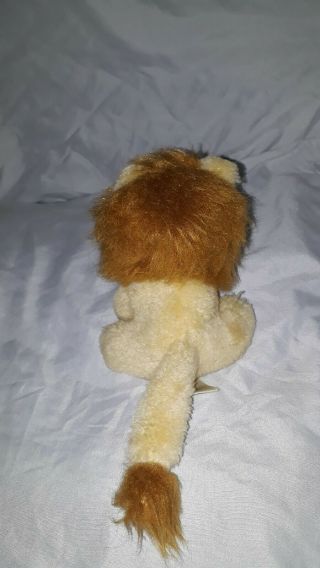 Vintage 1978 Russ Berrie & Co.  Peepers Plush Lion Stuffed Animal Toy Collectible 4