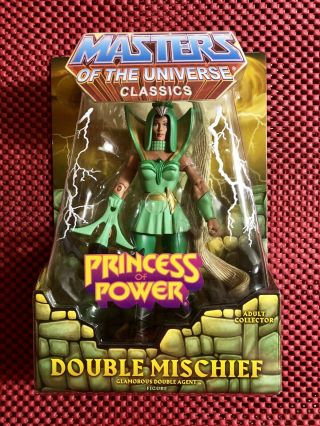 Masters Of The Universe Classics Double Mischief Mib She - Ra Double Trouble Motuc