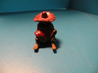 Mexican Sitting In Poncho And Wearing Sombero Metal Toy Figure S25