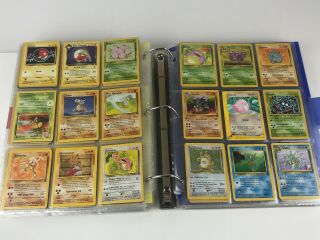 Pokemon Complete 151/150 Set - Cards - Base 1999/00 Charizard (63) 2019 7