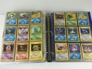 Pokemon Complete 151/150 Set - Cards - Base 1999/00 Charizard (63) 2019 8