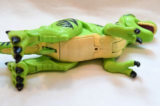 2004 Mattel Imaginext ROARING Dinosaur Razor Green T - Rex with Sound 5
