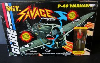 1994 Hasbro Gi Joe Sgt P - 40 Warhawk Savage Screaming Eagles 6937