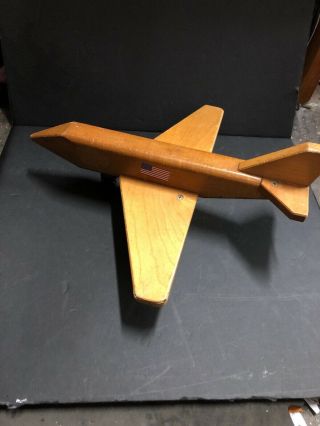 Solid Wood Wooden 15 " Plane Airplane Community Playthings Rifton,  Ny
