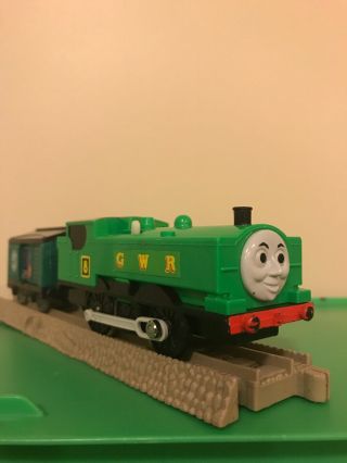 Thomas Train Tomy Trackmaster Motorized Duck And Boxcar