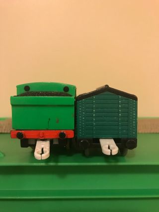 THOMAS Train Tomy Trackmaster Motorized Duck And Boxcar 8