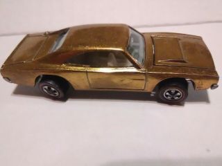 Hot Wheels Redlines 1969 Gold Custom Dodge Charger