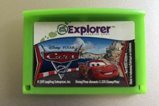 Leapfrog Leappad Leapster Explorer Game Cartridge Disney Pixar Cars 2