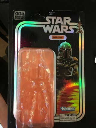 2019 Sdcc Exclusive Star Wars Black Series Boba Fett 6 Inch Figure Card Only