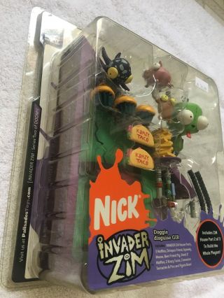 Invader Zim Doggie Disguise Gir Figurine NIB Rare 3