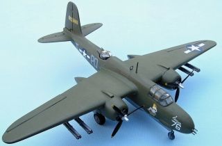 Douglas A - 20g Havoc With M8 Launchers,  Usaaf,  Scale 1/72,  Hand - Made Plastic Model