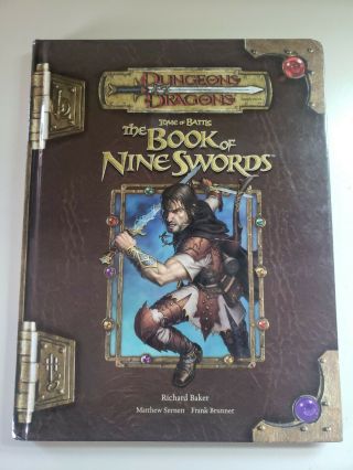 Dungeons And Dragons: Tome Of Battle - The Book Of Nine Swords 3.  5,  D20 A,