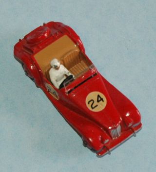 Dinky Meccano Uk 1954 Mg Midget Tf 108 Red Competition Roadster Sports