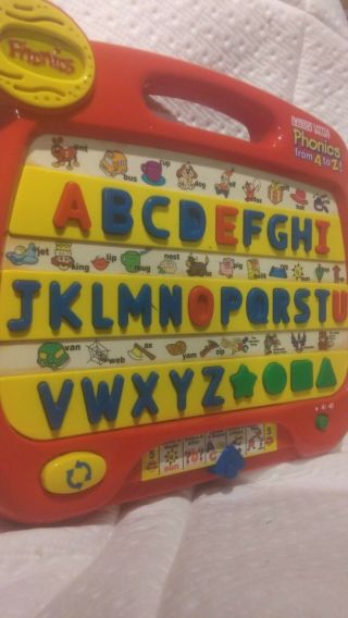 Vtech Little Smart Phonics From A To Z,  Letters,  Animals,  Shapes,  & Music Learn