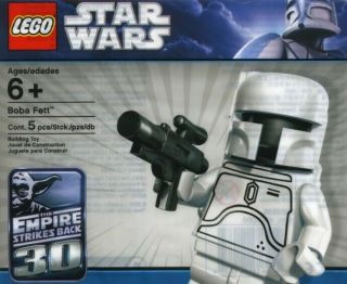 Lego White Boba Fett Star Wars 30th Anniversary Edition