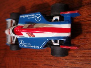 Tomy AFX 16 Mercedes Benz Amerimax Indy G,  Chassis HO Scale Slot Car 4