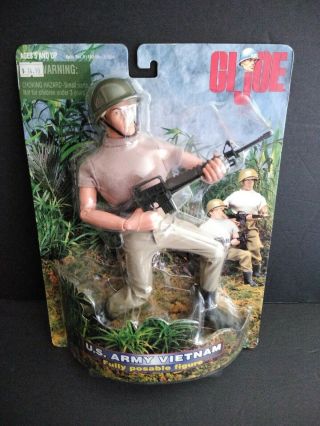 1998 Gi Joe U.  S.  Army Vietnam Figure Hasbro 12 "